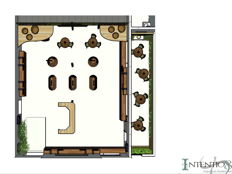  3D – Interior da loja