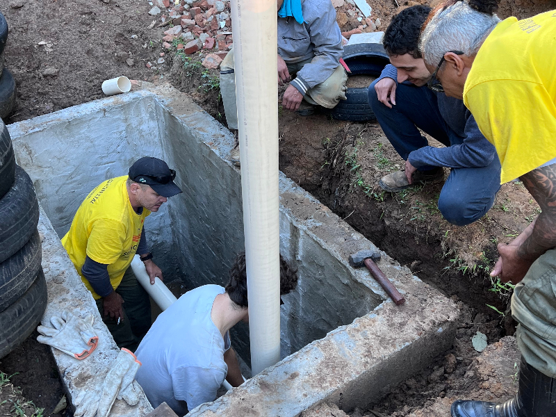 Mutirão de voluntários